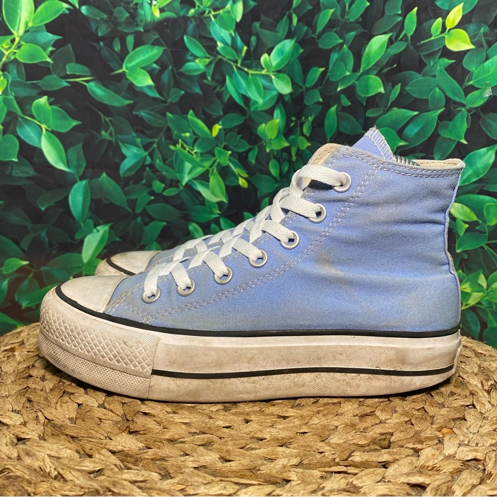Converse ctas hi lift pastel purple womens 6 - Picture 3 of 9